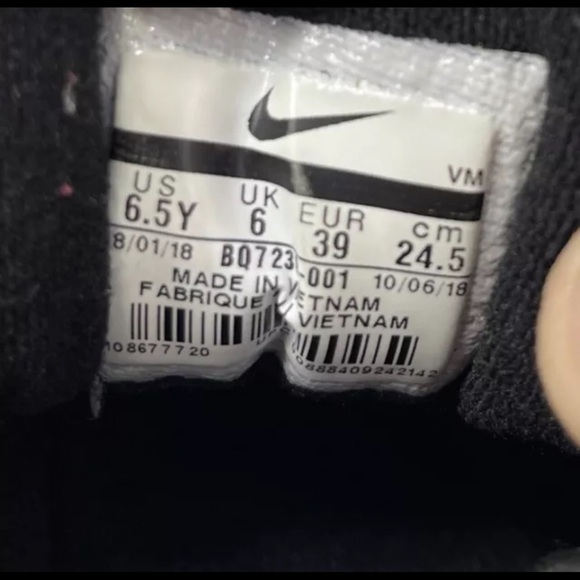 Nike Air Max 97' LX Throwback Future Shoes 6.5Y Black Blue AV1165-001 Metallic - Picture 6 of 7